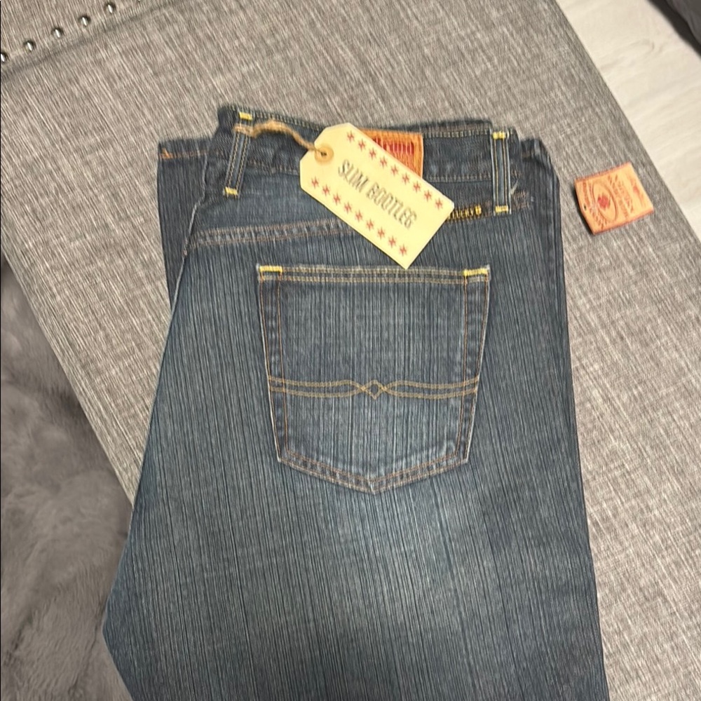 Lucky brand slim bootleg mens 38 jeans